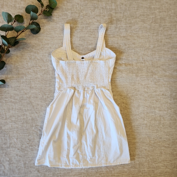 White Denim Japna Dress - Picture 2 of 4